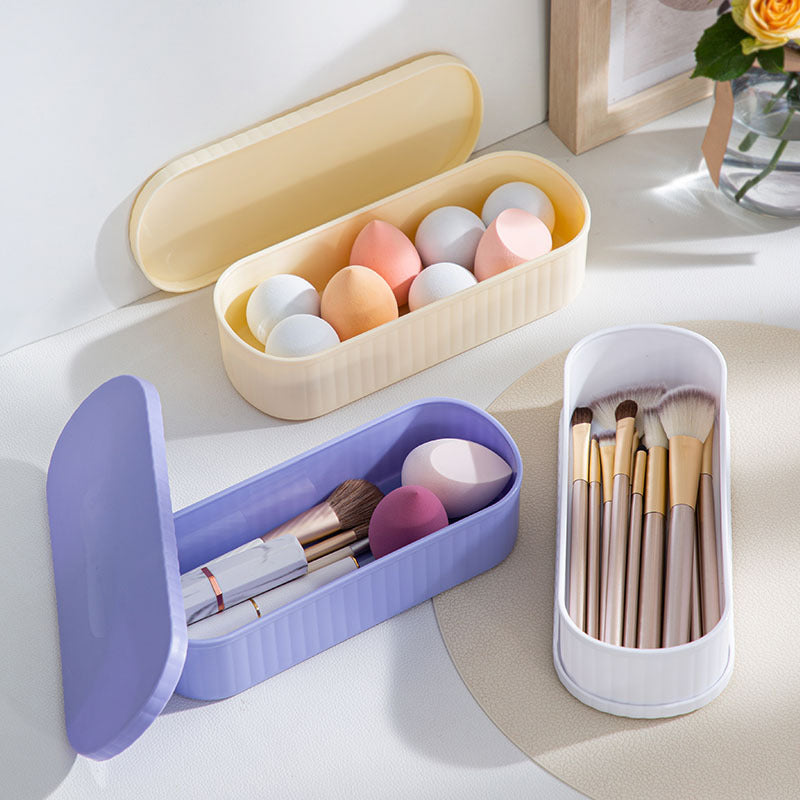 U026 Makeup Brush TRP+PP Storage Box Makeup Egg Puff Cleaning Filter Drying Rack U026 Makeup Brush TRP+PP Storage Box Makeup Egg Puff Cleaning Filter Drying Rack